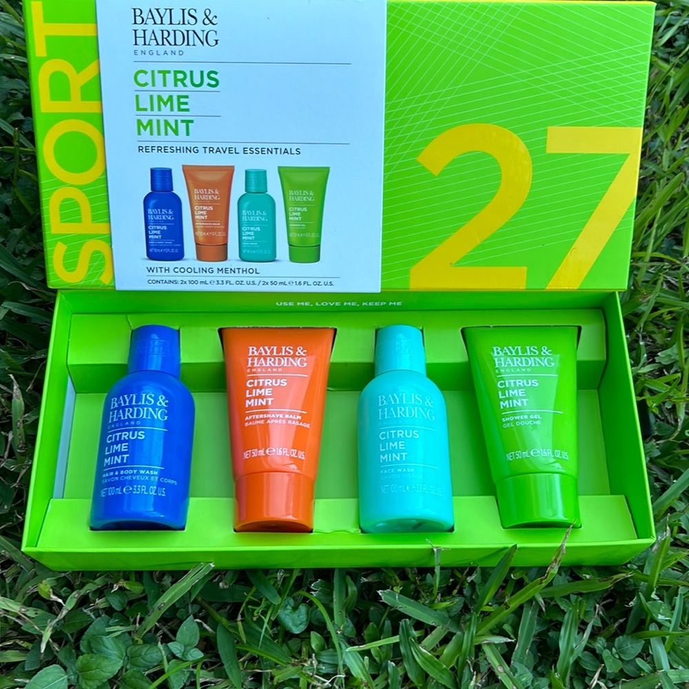 Bayless and Harding, England, refreshing travel essentials with cooling menthol